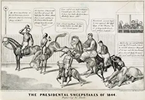The presidential sweepstakes of 1844. Preparing to start