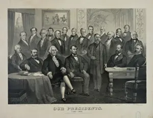 Presidents Prints: Our presidents. 1789-1881