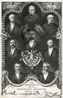 Magenta Collection: The Presidents of France between 1870 to 1906