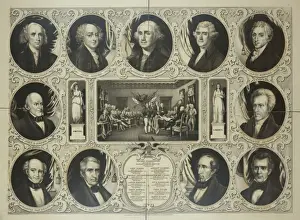 The presidents of the United States