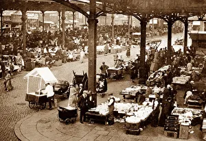 Preston Market Place early 1900s
