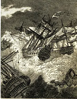 The Pretenders Fleet dispersed in a storm