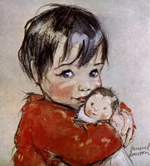 Hugging Prints: The Prettiest Doll in the World by Muriel Dawson