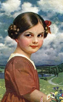 Rosy Collection: Pretty young German girl