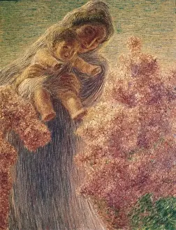 Nazionale Prints: PREVIATI, Gaetano (1852-1920). Mammina. end 19th