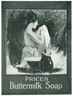 Admiring Collection: Price's Buttermilk Soap Advertisement