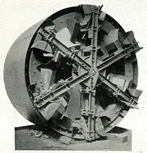 Buckets Prints: Price's rotary digger and greathead shield