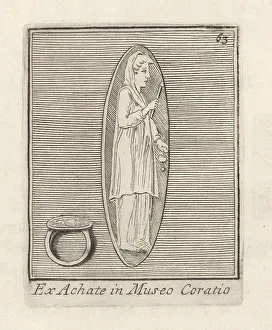 Torch Prints: Priest of Ceres, Roman goddess of grain and agriculture
