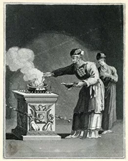 Sacrifice Collection: Priest at the Golden Altar of Incense