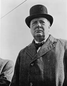 Prime Minister Winston Churchill of Great Britain