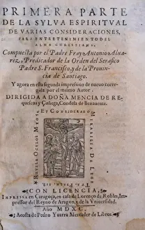 1590 Prints: Primera parte de la silva espiritural de varias consideracio