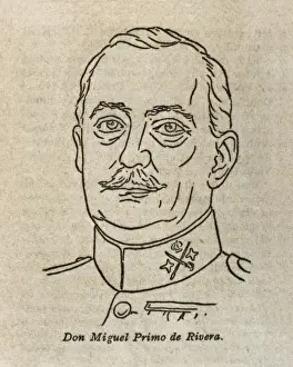 PRIMO DE RIVERA, Miguel (1870-1930). Spanish