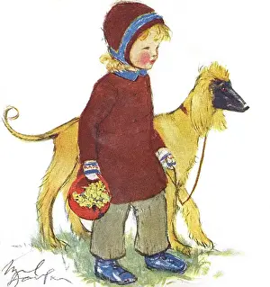 Hound Prints: Primrose Time by Muriel Dawson