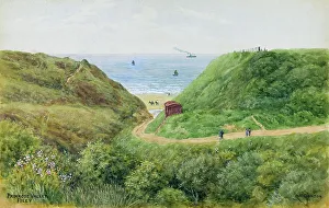 Primrose Prints: Primrose Valley, Filey, North Yorkshire