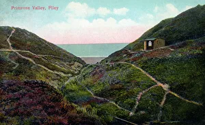 Pathways Prints: Primrose Valley, Filey, North Yorkshire