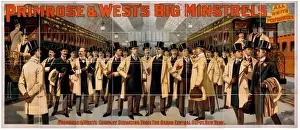 Primrose & Wests Big Minstrels all white performers Primros