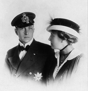 Adalbert Gallery: Prince Adalbert of Prussia and his wife