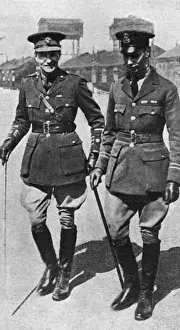 Prince Albert as a Captain in the R. A. F. 1918