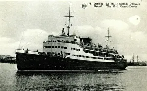 Ostend Prints: Prince Albert, Dover to Ostend mail boat