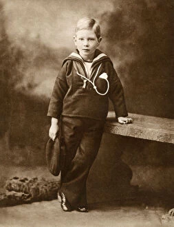 Jul17 Collection: Prince Albert, Duke of York, aged six in 1901