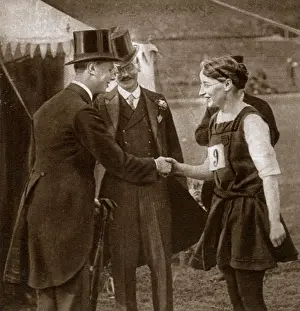 Shake Prints: Prince Albert visiting the Civil Service Sports Day