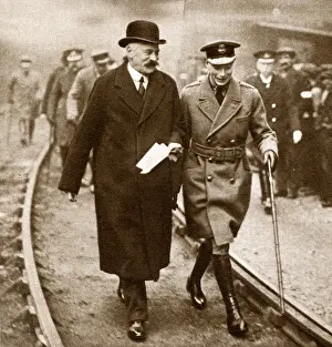 Shipbuilding Prints: Prince Albert visits the Beardmore Works