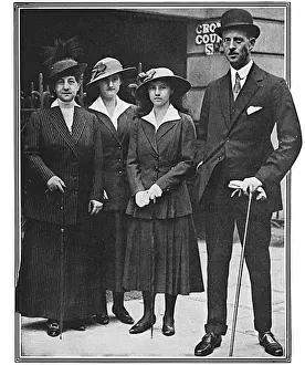 Prince Andrew of Greece, Grand Duchess George of Russia in L