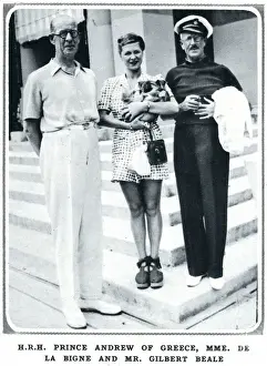 Mistress Prints: Prince Andrew of Greece, Mmd. de la Bigne & GIlbert Beale
