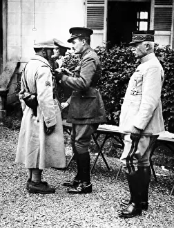 Fayolle Prints: Prince Arthur of Connaught in France, WW1