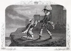 Murdered Prints: Prince Arthur Duke Brittany Murdered Uncle King