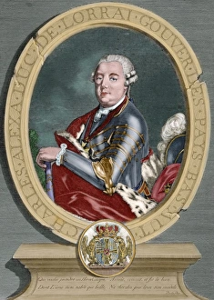 Images Dated 17th January 2013: Prince Charles Alexander of Lorraine (1712-1780). Engraving