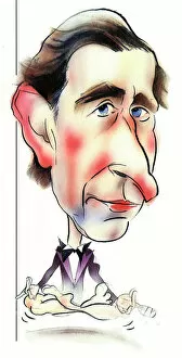 Caricatures Collection: Prince Charles caricature