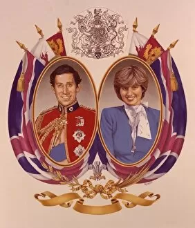 Wedding of Charles and Diana Collection: Prince Charles and Lady Diana