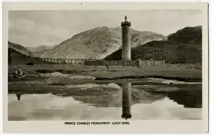 The Prince Charles Monument, Loch Shiel, Scotland