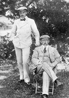 Holstein Gallery: Prince Christian Victor and Capt Stuart-Wortley