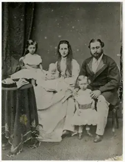 Louise Prints: Prince Edward & Alexandra of Denmarks three eldest children