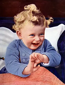 Pillow Prints: Prince Edward, Duke of Kent, as a baby