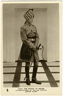 Amalgamated Collection: Prince Edward of Wales - Colonel of the Scinde (Sindh) Horse