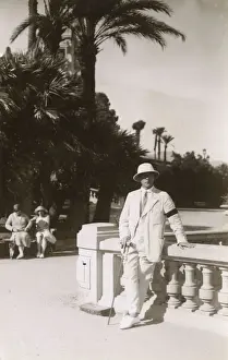 Prince Edward of Wales in the South of France