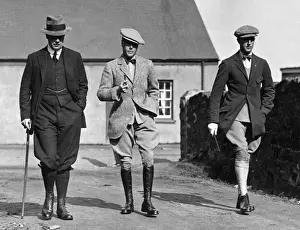 Informal Prints: Prince Edward of Wales visiting his Duchy of Cornwall estate