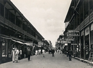 Images Dated 8th May 2017: Prince Farouk Street in Port Said, Egypt