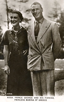 Prince George and Princess Marina of Greece
