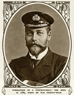 Prince George in Royal Navy uniform