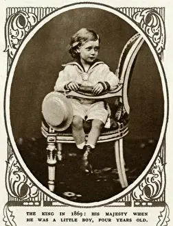 Prince George as young boy