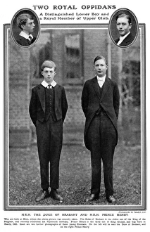 Leopold Gallery: Prince Henry & Duke of Brabant at Eton