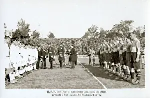 Prince Henry Duke of Gloucester and the Garter Mission in Japan to bestow upon Emperor Showa (Hirohito) (1901-1989) the Stranger Knight of the Order of the Garter (KG); conferred in 1929, revoked in 1941, restored in 1971