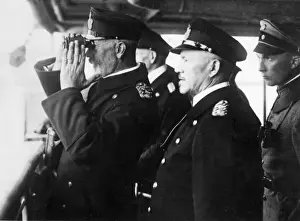 Binoculars Prints: Prince Henry of Prussia, Crown Prince Wilhelm and others