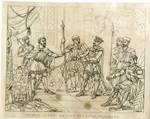 1100 Gallery: Prince Henry seizing the Royal Treasury