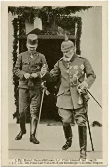Images Dated 13th May 2016: Prince Karl Franz Joseph and Prince Leopold of Bavaria