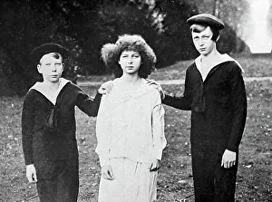 Prince Leopold, Prince Charles, Princess Marie Jose